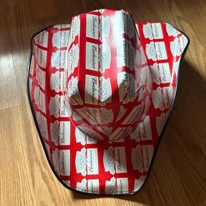 Budweiser Cardboard Beer Box Cowboy Hat